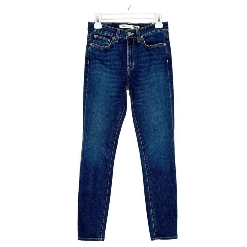 Lovers + Friends Dark Blue Skinny Jeans